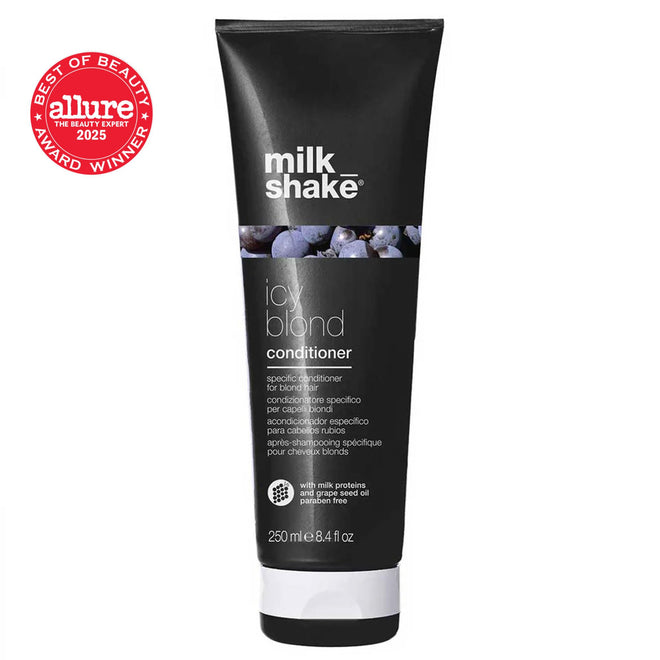 milk_shake Icy Blond Conditioner - Black Pigment Silver Conditioner for Very Light Blond and Platinum Hair, 8.4 Fl Oz (250 ml) 🍁 All In One Marketplace Canada