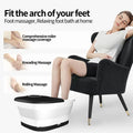 Collapsible Foot Spa Bath with Heat, Remote Control, Temperature Control, Bubbles, Pumice Stone, Red Light, Timer, 16 Massage Roller Pedicure Foot Spa Tub Foot Soaker for Soothe & Relax Tired Feet 🍁 All In One Marketplace Canada