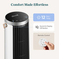 Levoit Mini Tower Fan for Bedroom, Quiet Cooling Desk Fan with Upgraded DC Motor, 20dB Ultra Silent, Portable Small Standing Fan with 5 Speeds, Multi‑Angle Oscillation, Remote & 12H Timer, Windi 🍁 All In One Marketplace Canada