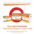 Boiron Oscillococcinum 60 doses Homeopathic Medicine for Flu-like Symptoms; Reduces the duration of flu-like symptoms such as body aches headaches fever and chills; Kosher (Pack of 2) 🍁 All In One Marketplace Canada