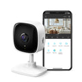 TP-Link Tapo 2K Indoor Home Security WiFi Camera, Up to 30ft Night Vision, Privacy Mode, Sound & Light Alarm, Up to 512 GB microSD Card Slot, Two-Way Audio, Works w/Alexa and Google (Tapo C110) 🍁 All In One Marketplace Canada