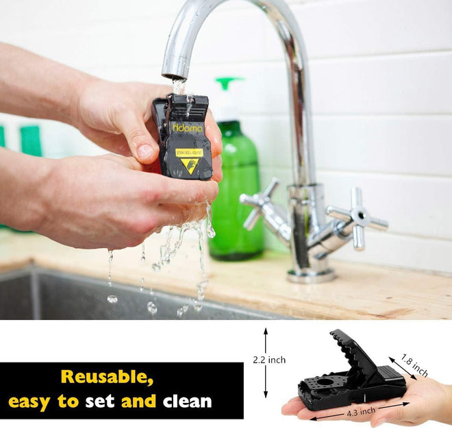 Mouse Trap, Mouse Traps that Work Mice Trap Outdoor Indoor Best Snap Traps for Mouse/Mice Safe and Reusable 6 Pack Quick Kill Mouse Traps 🍁 All In One Marketplace Canada