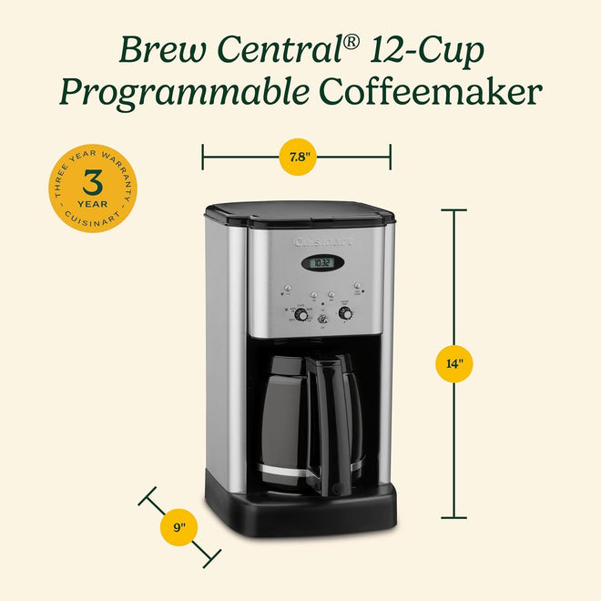Cuisinart 12-Cup Programmable Coffeemaker 🍁 All In One Marketplace Canada