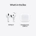 Apple AirPods 4 Wireless Earbuds, Bluetooth Headphones, Personalized Spatial Audio, Sweat- and Water-Resistant, USB-C Charging Case, H2 Chip, Up to 30 Hours of Battery Life 🍁 All In One Marketplace Canada
