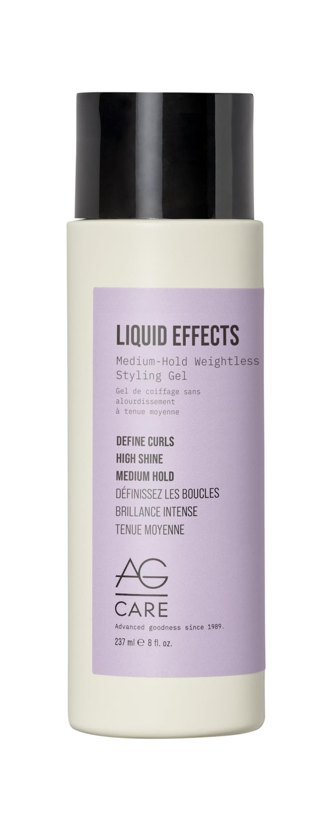 AG Care Liquid Effects Medium-Hold Weighless Styling Gel - Long-Lasting Hold, Shine & Humidity Resistance - Enhances Natural Curl, 8 Fl Oz 🍁 All In One Marketplace Canada