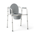 Medline 3-in-1 Steel Folding Bedside Commode, Height Adjustable, 350lb 🍁 All In One Marketplace Canada