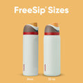 Owala FreeSip Insulated Stainless Steel Water Bottle with Straw for Sports and Travel, BPA-Free, 24-oz, Boneyard 🍁 All In One Marketplace Canada