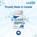 Pharmaris K-20 Potassium Chloride 1500mg Extended Release Tablets, Provides 20 mEq Potassium, Electrolyte Replenisher for Hypokalemia Treatment, Daily Use Supplement, 100 Tablets 🍁 All In One Marketplace Canada