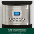 Cuisinart 14-Cup Programmable Coffee Maker with PerfecTemp Glass Carafe, 1-4 Cup Setting, Brew Strength Control and Brew Pause, Stainless Steel (DCC-3200C) 🍁 All In One Marketplace Canada