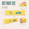 Butter Squishy Jumbo, Slow Rising Butter Block, Big Giant Realistic Texture Sensory Play Fidget Toy, Fun Desk Toy for Kids, Teens & Adults (Yellow, Large) 🍁 All In One Marketplace Canada