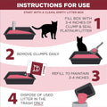 Arm & Hammer Platinum Cat Litter, Clump & Seal, Extra Strength Complete Odour Sealing with 14 Days of Odour Control, Multi-Cat, Hard Clumping Clay, 99.99% Dust Free, 12.47kg (Pack of 1) 🍁 All In One Marketplace Canada