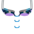 Speedo Vanquisher 2.0 Mirrored Swim Goggles, Panoramic, Anti-Glare, Anti-Fog with UV Protection, Horizon Blue, 1SZ 🍁 All In One Marketplace Canada