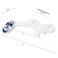 LUXE Bidet NEO 185 - Dual Nozzle, Self-Cleaning, Non-Electric Bidet Attachment for Toilet Seat, Adjustable Water Pressure, Rear & Feminine Wash (Blue) 🍁 All In One Marketplace Canada