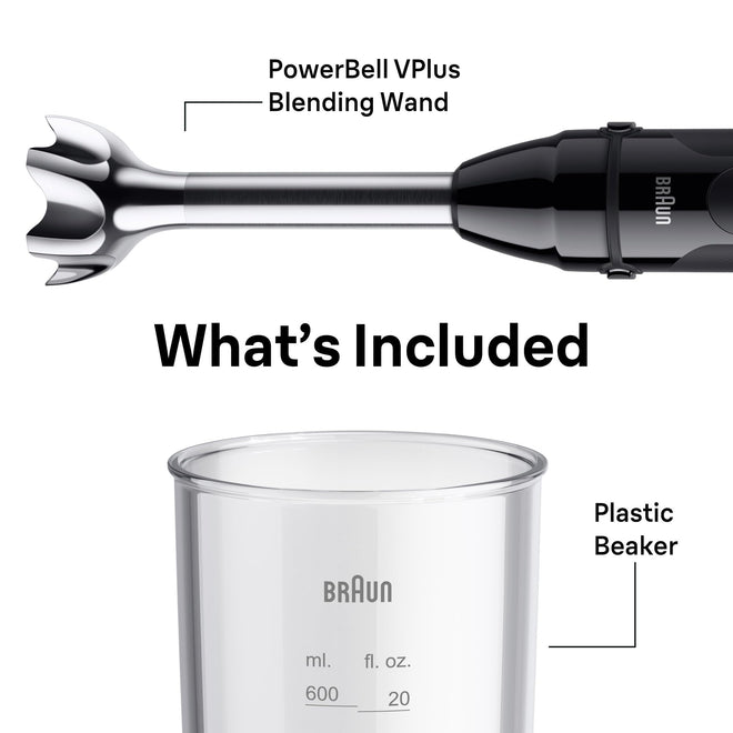 Braun MultiQuick 5 Vario Hand Blender, 21-Speed w/TurboBoost 🍁 All In One Marketplace Canada