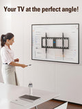 Mounting Dream Fixed TV Mount Low Profile for Most of 42-84 Inches TV Low Profile TV Wall Mount fits 16" 18" 24" Wood Studs up to VESA 600 x 400mm and 132 LBS, Ultra Slim and Space Saving MD2163-K 🍁 All In One Marketplace Canada