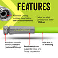 Flexzilla Garden Hose, 5/8 in. x 25'., Heavy Duty, Lightweight, Drinking Water Safe - HFZG525YW 🍁 All In One Marketplace Canada