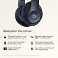 Beats Studio Pro - Wireless Bluetooth Noise Cancelling Headphones - Personalized Spatial Audio, USB-C Lossless Audio, Apple & Android Compatibility, Up to 40 Hours Battery Life - Navy 🍁 All In One Marketplace Canada