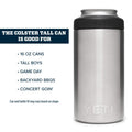 YETI Rambler 16 oz. Colster Tall Can Insulator for Tallboys & 16 oz. Cans, Stainless 🍁 All In One Marketplace Canada