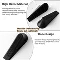 Heavy Duty Rubber Door Stoppers，Door Wedge for Residential and Commercial Use，Multi Floor Doorstop Ensures Tight Fit for Gaps，Residential and Commercial Use, Black 🍁 All In One Marketplace Canada