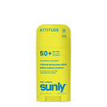 ATTITUDE Kids Mineral Sunscreen Stick SPF 50, Broad Spectrum Zinc Oxide, EWG Verified, Non-Nano, Mess-Free Stick for Face & Body, Lightweight Non-Greasy, Vegan, Unscented, 60 grams 🍁 All In One Marketplace Canada