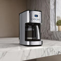 Cuisinart 14-Cup Programmable Coffee Maker with PerfecTemp Glass Carafe, 1-4 Cup Setting, Brew Strength Control and Brew Pause, Stainless Steel (DCC-3200C) 🍁 All In One Marketplace Canada