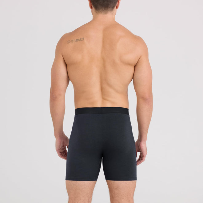 SAXX Underwear Co. Men's Core Cotton Boxer Brief Fly 3-Pack, Black/Shade/Dark Denim, X-Large 🍁 All In One Marketplace Canada