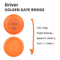 HIAARO Disc Golf Starter Discs Set | U.S. Landmark Series | 150 Class, 145-150g | PDGA Approved | Include 2*Driver 2*Mid-Range 2*Putter 1*Mini Marker 🍁 All In One Marketplace Canada