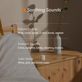 Dreamegg White Noise Machine - Portable Sound Machine Baby Adult, Travel White Noise Sound Machine, 16 Soothing Sounds, Rechargeable, Mini Sound Machine for Sleeping Baby Shower Home Hotel Gift, White 🍁 All In One Marketplace Canada