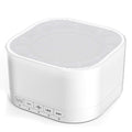 Magicteam Sleep Sound White Noise Machine with 20 Natural Soothing Sounds and Memory Function 32 Levels of Volume Powered by AC or USB and Sleep Timer Sound Therapy for Baby Kids Adults (White) 🍁 All In One Marketplace Canada