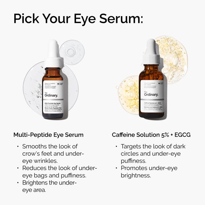 The Ordinary Multi-Peptide Eye Serum, Anti-Aging Formula for Crow’s Feet, Dark Circles & Puffiness, 15 ml 🍁 All In One Marketplace Canada