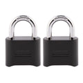 Master Lock Black Combination Padlock, Set Your Own Combo Lock, Weather Resistant Indoor and Outdoor Padlocks with Code for Gym Locker, Gate, Shed, 2 Pack, 178EC2 🍁 All In One Marketplace Canada