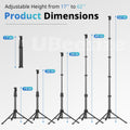 UBeesize 62" Phone Tripod & Selfie Stick with Wireless Remote and Phone Holder, Compatible with iPhone and Android for Selfies, Video Recording, and Live Streaming(Black) 🍁 All In One Marketplace Canada