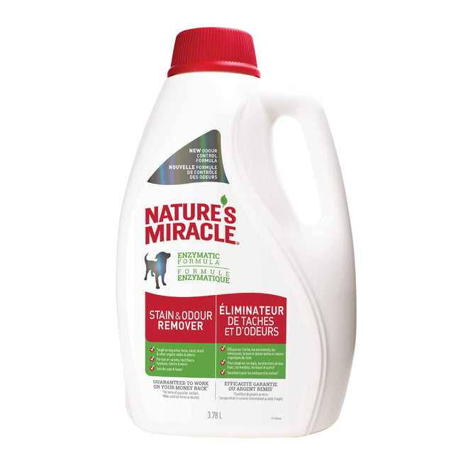 Nature's Miracle JFC Stain & Odor Remover - 128oz Pour 🍁 All In One Marketplace Canada