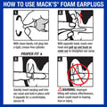 Mack's Ultra Soft Foam Earplugs, 50 Pair - 33dB Highest NRR, Comfortable Ear Plugs for Sleeping, Snoring, Travel, Concerts, Studying, Loud Noise, Work 🍁 All In One Marketplace Canada