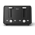 Oster 4-Slice Toaster with Bagel and Reheat Settings and Extra-Wide Slots, Black 🍁 All In One Marketplace Canada