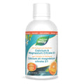 Nature's Way Calcium and Magnesium Citrate 2:1 - Liquid Supplement with Vitamin D3, Vitamin K2 and Collagen – Helps Support the Maintenance of Bones and Teeth – Orange Flavour, 500 mL 🍁 All In One Marketplace Canada