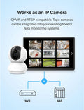 Tapo 2K Pan/Tilt Indoor Security WiFi Camera, 2 Pack, Baby & Pet Camera w/ 360° Motion Tracking, 2-Way Audio, Night Vision, Cloud & Local Storage (Up to 256 GB), Works w/Alexa & Google (Tapo C210P2) 🍁 All In One Marketplace Canada