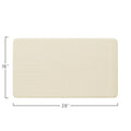 Rubbermaid Commercial Products Bath Tub and Shower Mat | Large - 28 x 16 in. | White | Machine Washable | Safti-Grip Non-Slip Bathroom Mat with Suction Cups for Home/Hotel/Shower/Bathtub 🍁 All In One Marketplace Canada