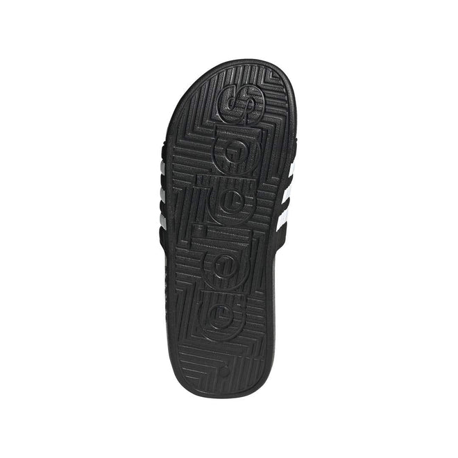 adidas Unisex-Adult Adissage, Core Black/White/Core Black, 11 🍁 All In One Marketplace Canada