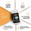 Intelligent Labs Kids/Children Probiotics 6 Billion CFU with Prebiotics, PHGG & FOS, Once-Daily Chewable, Great Taste, 10x Effectiveness, 60-Day Supply, Third-Party Verified 🍁 All In One Marketplace Canada