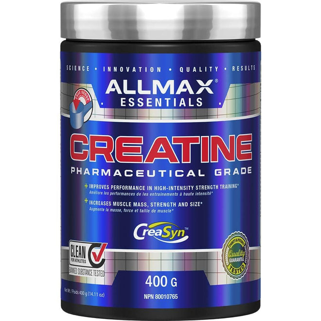 ALLMAX Creatine Monohydrate Powder, Micronized, Unflavored, 400 g 🍁 All In One Marketplace Canada
