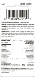 RAYOVAC® Extra Size 312 Hearing Aid Batteries (60 Batteries) 🍁 All In One Marketplace Canada