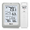 Indoor Outdoor Thermometer Hygrometer Wireless Weather Station, Temperature Humidity Monitor Battery Powered Inside Outside Thermometers with 330ft Range Remote Sensor and Backlight Display 🍁 All In One Marketplace Canada