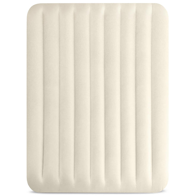 INTEX 64103E Dura-Beam Standard Single-High Air Mattress: Fiber-Tech – Queen Size – 10in Bed Height – 600lb Weight Capacity – Pump Sold Separately 🍁 All In One Marketplace Canada