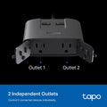 TP-Link Tapo Matter Outdoor Smart Plug, 2 Individual outlets, IP65 Weather Resistance, Works with Apple Home, Alexa, Google Home, Long Wi-Fi Range, 2.4G Wi-Fi Only, ETL Certified (Tapo P400M) 🍁 All In One Marketplace Canada
