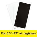 MagX Magnetic Vent Cover, 5.5 x 12 Inch, 3 Sheets, Ultra Thick 60 mil, Flexible Anisotropic Magnet, for Air Registers or Floor Air Vents, RV, Home HVAC, AC, Home Must Buy (MVAC-5512) 🍁 All In One Marketplace Canada