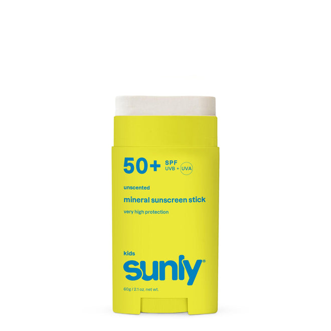 ATTITUDE Kids Mineral Sunscreen Stick SPF 50, Broad Spectrum Zinc Oxide, EWG Verified, Non-Nano, Mess-Free Stick for Face & Body, Lightweight Non-Greasy, Vegan, Unscented, 60 grams 🍁 All In One Marketplace Canada