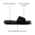 Reef Men's Reef One Slide Slides Black, Size 11M 🍁 All In One Marketplace Canada