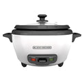 BLACK+DECKER 2-in-1 Rice Cooker & Food Steamer - 6-Cup Capacity, Automatic Keep Warm, Nonstick Bowl, Steaming Basket - Effortless Cooking 🍁 All In One Marketplace Canada