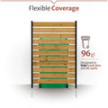 5ft H x 3.2ft W (1 Panel) No Dig Enclo Concord Cedar Wood Privacy Screen, Great to Hide Trash Cans, Decorative Patio Privacy Screen, Outdoor Fence, Air Conditioner Fence, EC18022 🍁 All In One Marketplace Canada